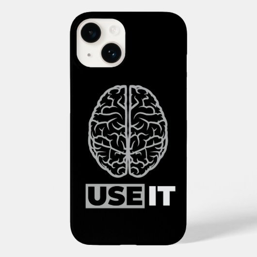 Coques Case-Mate iPhone Utiliser - Conception du cerveau (Verso)