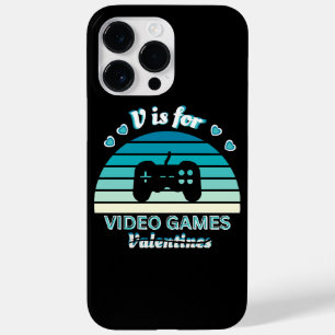 Coque Pour Pour iPhone 14 Pro Max V pour jeux vidéo pas pour la Saint-Valentin - Drô