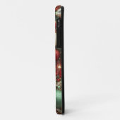 COQUES Case-Mate iPhone VACANCES ARGENT ROUGE VERT OR ORNAMENTS (Dos/Gauche)