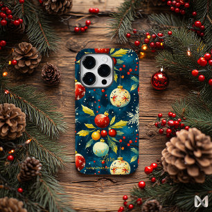 Coque Pour iPhone 14 Pro Vacances artistiques – Conception d'ornements de f
