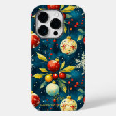 Coques Case-Mate iPhone Vacances artistiques – Conception d'ornements de f (Verso)