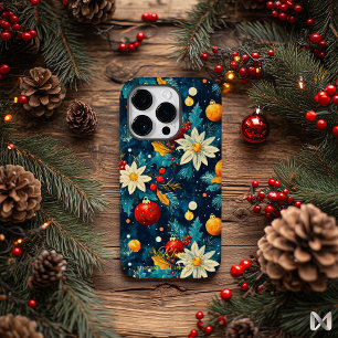 Coque Pour iPhone 14 Pro Vacances artistiques - Conception d'ornements flor