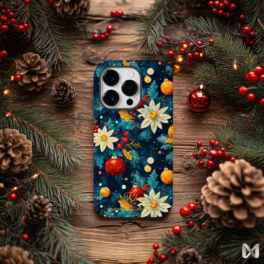 Coques Case-Mate iPhone Vacances artistiques - Conception d'ornements flor