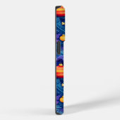 Coques Case-Mate iPhone Vacances artistiques – Conception vibrante de merv (Verso / Droite)