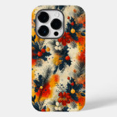 Coques Case-Mate iPhone Vacances Artistiques - Festive Chaleureuse Design  (Verso)