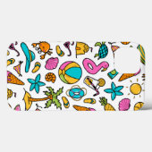 Coques Case-Mate iPhone vacances été plage motif pour s'amuser (Verso (horizontal))