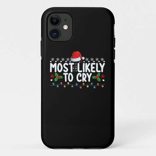 Coques Case-Mate iPhone Vacances Familiales De Noël Les Plus Susceptibles  (Dos)