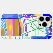 Coques Case-Mate iPhone Vacances festives Abstraites (Verso (horizontal))