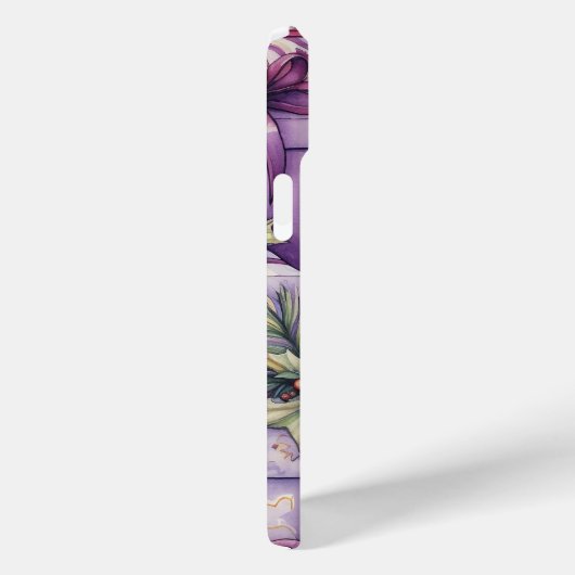 COQUES Case-Mate iPhone VACANCES PURPLES PRÉSENTS (Verso / Droite)