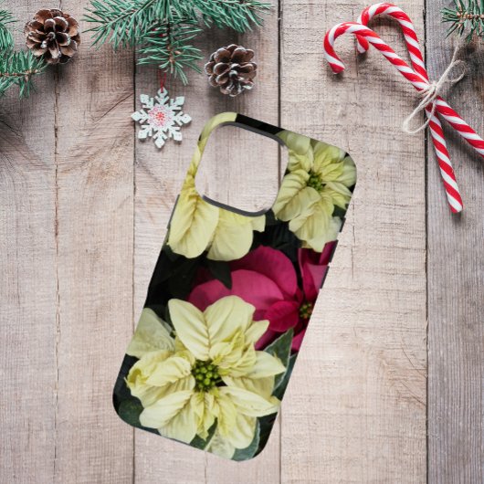 Coques Case-Mate iPhone Vacances saisonnières Poinsettias Floral