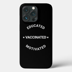 Case-Mate iPhone Case Vacciné instruit Motivé diplôme drôle
