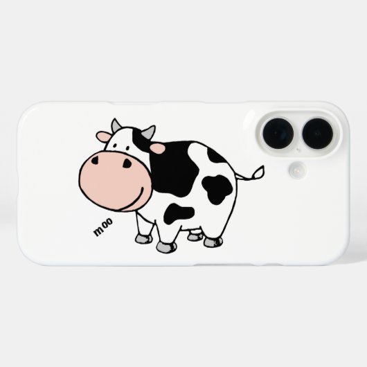 Coques Case-Mate iPhone Vache (Verso (horizontal))
