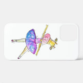 Coques Case-Mate iPhone Vache blanche mignonne (Verso (horizontal))