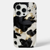 Coques Case-Mate iPhone Vache blanche noire (Verso)