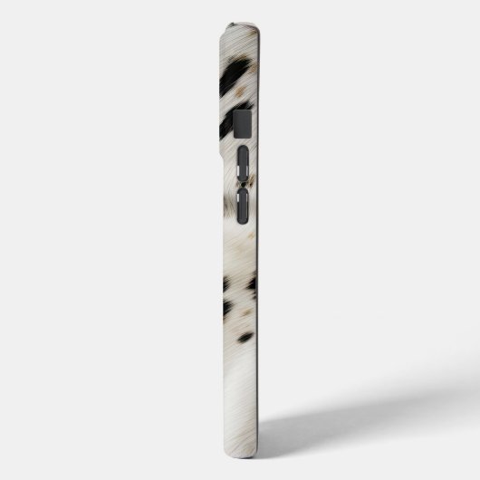 Coques Case-Mate iPhone Vache blanche noire (Verso / Gauche)