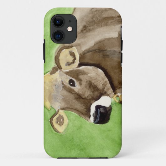Coques Case-Mate iPhone Vache Brown (Dos)