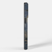 Coques Case-Mate iPhone Vache de Highland calvaire herbe d'automne monogra (Verso / Droite)