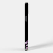 Coques Case-Mate iPhone Vache des Highlands mignonne avec nom (Verso / Droite)