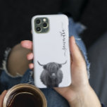 Case-Mate iPhone Case Vache Highland manuscrite 12 Coque-coque iphone<br><div class="desc">Cette conception est également disponible sur d'autres modèles de téléphone. Choisissez Type de périphérique pour voir d'autres iPhone, Samsung Galaxy ou coques Google. Certains styles peuvent être modifiés en sélectionnant Style si c'est une option. Vous pouvez également transférer cette conception à un autre produit ou boîtier téléphonique. Cette conception peut...</div>
