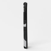 Coques Case-Mate iPhone Vache Imprimé Noir et Blanc (Dos/Gauche)