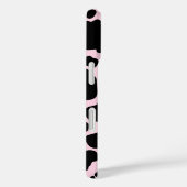 Coques Case-Mate iPhone Vache Imprimer sur le président rose (Verso / Droite)