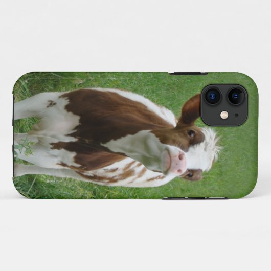 Coques Case-Mate iPhone Vache laitière sur la ferme (Dos (Horizontal))