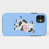 Coques Case-Mate iPhone Vache mignonne (Dos (Horizontal))