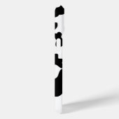 Coques Case-Mate iPhone Vache noire et blanche (Verso / Droite)