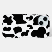 Coques Case-Mate iPhone Vache noire et blanche (Verso (horizontal))
