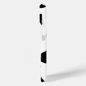 Coques Case-Mate iPhone Vache noire et blanche (Verso / Gauche)
