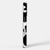 Coques Case-Mate iPhone Vache noire et blanche (Verso / Droite)