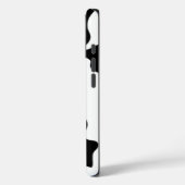 Coques Case-Mate iPhone Vache noire et blanche (Verso / Gauche)
