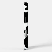 Coques Case-Mate iPhone Vache noire et blanche (Verso / Droite)