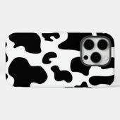 Coques Case-Mate iPhone Vache noire et blanche (Verso (horizontal))