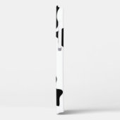 Coques Case-Mate iPhone Vache noire et blanche (Verso / Gauche)