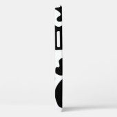 Coques Case-Mate iPhone Vache noire et blanche (Verso / Droite)