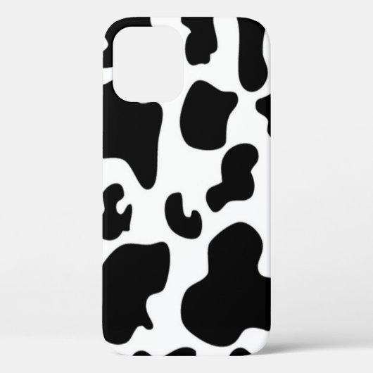 Coques Case-Mate iPhone Vache noire et blanche (Verso)