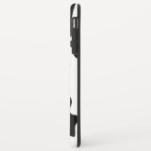 Coques Case-Mate iPhone Vache noire et blanche (Dos/Gauche)