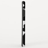 Coques Case-Mate iPhone Vache noire et blanche (Dos/Droite)