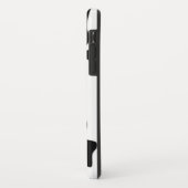 Coques Case-Mate iPhone Vache noire et blanche (Dos/Gauche)