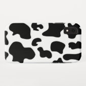 Coques Case-Mate iPhone Vache noire et blanche (Dos (Horizontal))