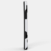 Coques Case-Mate iPhone Vache noire et blanche (Dos/Droite)