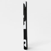 Coques Case-Mate iPhone Vache noire et blanche (Dos/Gauche)