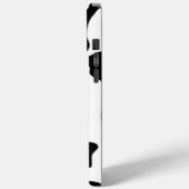 Coques Case-Mate iPhone Vache noire et blanche (Verso / Gauche)