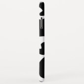 Coques Case-Mate iPhone Vache noire et blanche (Dos/Droite)