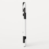 Coques Case-Mate iPhone Vache noire et blanche (Dos/Gauche)