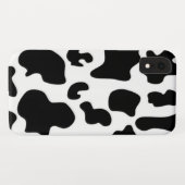 Coques Case-Mate iPhone Vache noire et blanche (Dos (Horizontal))