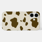 Coques Case-Mate iPhone VACHE PEAU brun (Verso (horizontal))