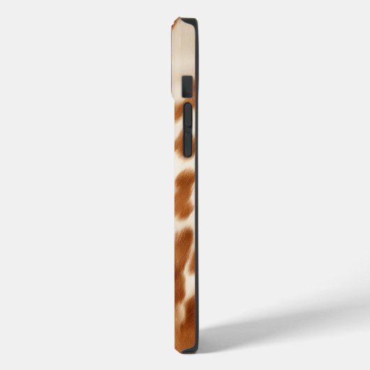 Coques Case-Mate iPhone Vachette à crème Brown occidentale (Verso / Gauche)