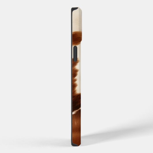 Coques Case-Mate iPhone Vachette à crème Brown occidentale (Verso / Droite)